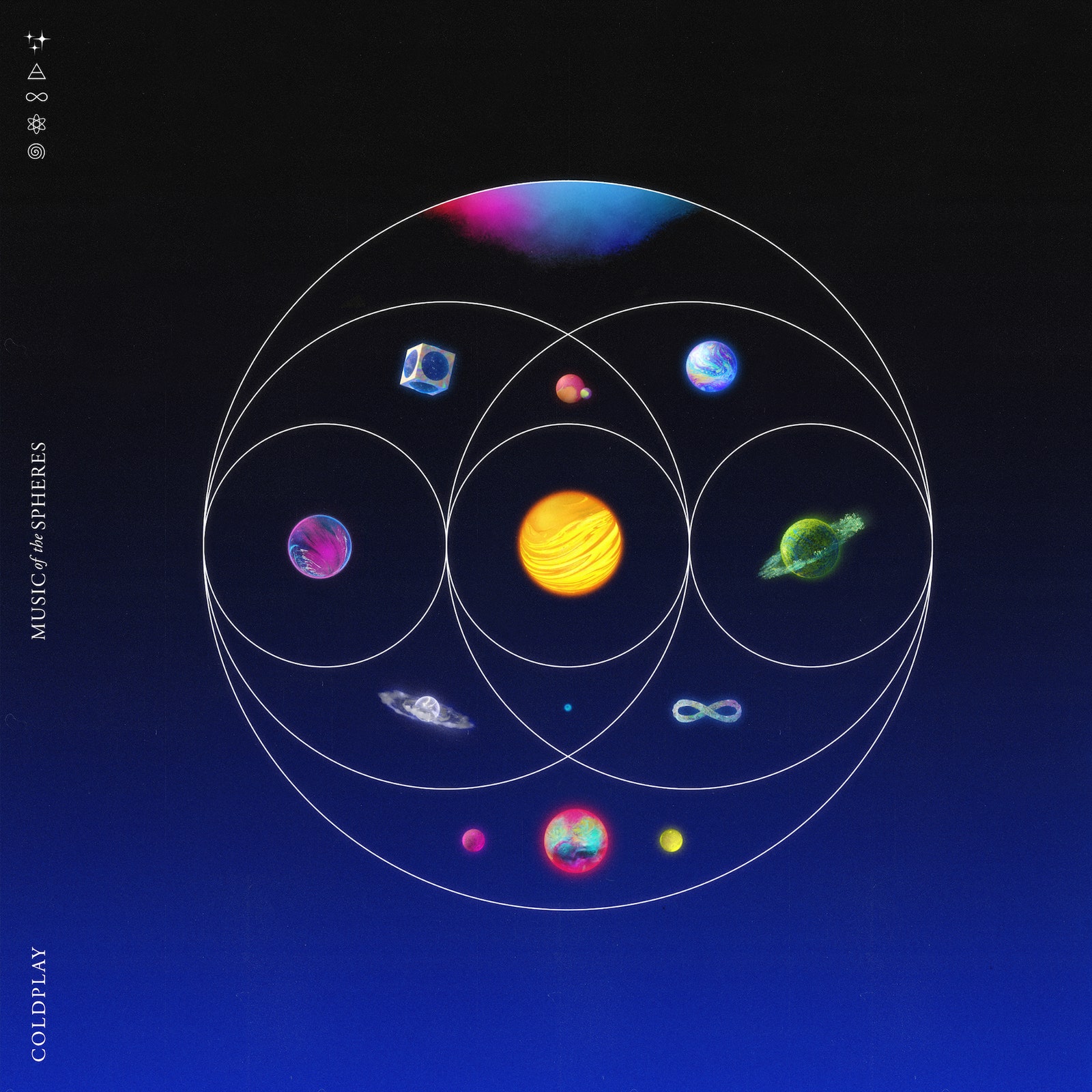 prototype combineren Vervoer Coldplay - Music of the Spheres (): Duidelijke spreidstand